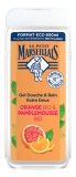 Le Petit Marseillais Gel Douche & Bain Extra Doux Orange & Pamplemousse Bio 650 ml