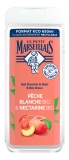 Le Petit Marseillais Gel Douche & Bain Extra Doux Pêche Blanche et Nectarine Bio 650 ml