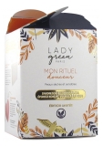 Lady Green Biologiškas maitinantis priežiūros muilas 100 g + Rožinė Konjac kempinėlė