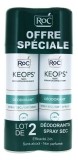RoC Keops Deodorante Spray Secco Set di 2 x 150 ml