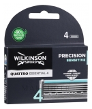 Wilkinson Quattro Essential 4 Sensitive Presisions Blades 4 Blades