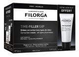 Filorga TIME-FILLER 5XP Crème Correction Tous Types de Rides 50 ml + Night 15 ml Offert