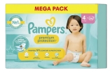 Pampers Premium Protection 96 Couches Taille 4 (9-14 kg)