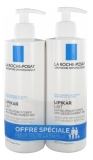 La Roche-Posay Lipikar Rückfettende Körpermilch Gegen Hautaustrocknung 48H Pack von 2 x 400 ml
