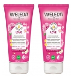 Weleda Love Harmonizing Shower Cream Set mit 2 x 200 ml