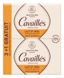Rogé Cavaillès Extra-Mild Soap Milk and Honey 3 x 250g + 1 Free