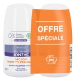 Eau de Jonzac Deodorant High Tolerance Care 24H Organic 2 x 50ml