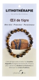Pulseira de Litoterapia PharmaGem Olho de Tigre 8 mm