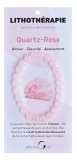 PharmaGem Pulsera Litoterapia Cuarzo-Rosa 8 mm