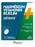 Vitavea Magnésium + Vitamines B1 B2 B6 B9 B12 24 Comprimés Effervescents