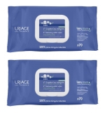 Uriage 1st Cleansing Water Wipes Pack of 2 x 70 Wipes
