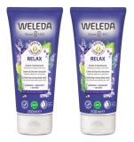 Weleda Relax Cremă de Duș Relaxantă Set de 2 x 200 ml