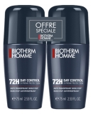 Biotherm Homme 72H Day Control Extreme Protection Non-Stop Anti-Perspirant Roll-On 2 x 75ml