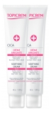 Topicrem CICA Beruhigende Reparierende Creme Pack von 2 x 40 ml