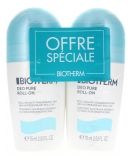 Biotherm Deo Pure Antiperspirant Roll-On 2 x 75ml