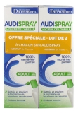 Audispray Igiene Dell'orecchio per Adulti Set di 2 x 50 ml