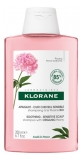 Klorane Lenitivo- Shampoo alla Peonia per Cuoio Capelluto Sensibile Bio 200 ml