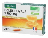 Naturland Gelée Royale 2500 mg Bio 20 Ampoules