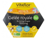 Vitaflor Gelée Royale 1500 mg Bio 20 Ampoules
