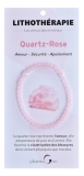 PharmaGem Lithothérapie Bracelet Quartz-Rose 4 mm
