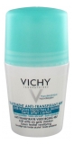 „Vichy“ 48 valandų antiperspirantas-dezodorantas su rutuliniu aplikatoriumi be žymių 50 ml