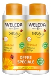 Weleda Baby Linimento Caléndula Lote de 2 x 400 ml