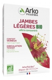 Arkopharma Arkofluides Leichte Beine Bio 20 Ampullen