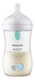 Avent Natural Response Baby Bottle with Pattern with AirFree Valve 260ml 1 Month and +