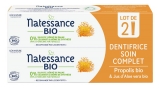 Natessance Pasta Dentífrica de Cuidado Completo con Propóleo Ecológico Lote de 2 x 75 ml