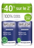 Deodorant Weleda Roll-on pentru Bărbați 24H Set de 2 x 50 ml