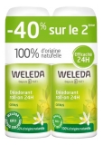 Weleda Citrusový deodorant Roll-on 24H Balení 2 x 50 ml