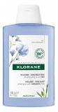 Klorane Volume - Cheveux Shampoo Biologico al Lino 200 ml