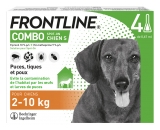 Frontline Combo Chien S (2-10 kg) 4 Pipettes