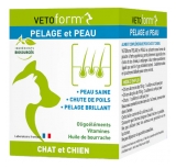 Vetoform Pelage et Peau Chat et Chien 100 g