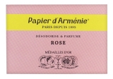 Papier d\'Arménie Carnet Rose 12 x 3 Lamelles