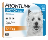 Frontline Spot-On Chien S (2-10 kg) 6 Pipettes