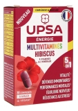 UPSA Énergie Multivitamines Hibiscus 5en1 30 Comprimés