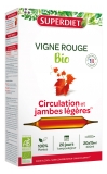 Superdiet Vigne Rouge Bio 20 Ampoules