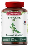 Superdiet Spirulina Ecocert 120 Kapsułek