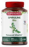 Superdiet Espirulina Ecocert 120 Cápsulas