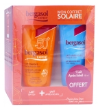 Noreva Bergasol Expert Lait Confort SPF50+ 150 ml + Lait Après-Soleil 100 ml Offert