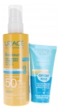 Uriage Invisible Spray Bardzo Wysoka Ochrona SPF50+ 200 ml + Balsam Naprawczy 50 ml Darmowy