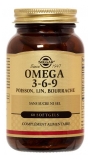Solgar Omega 3-6-9 Fish, Linen, Borage 60 Capsules