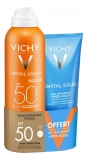 Vichy Capital Soleil Invisible Moisturizing Mist SPF50 200 ml + Soothing After-Sun Milk 100 ml Free