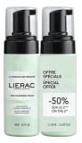 Lierac La Mousse Nettoyante Lot de 2 x 150 ml Offre Spéciale