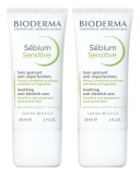 Bioderma Sébium Sensitive Soin Apaisant Anti-Imperfections Lot de 2 x 30 ml