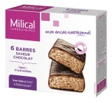 Milical 6 Barres Minceur Hyperprotéinées