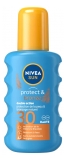 Nivea Sun Protect & Bronze Double Action Spray Solaire SPF30 200 ml