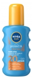 Nivea Sun Protect & Bronze Double Action Spray Solaire SPF20 200 ml