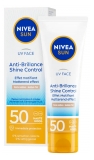 Nivea Sun UV Face Anti-Brillance Teinte Médium Solaire SPF50 50 ml